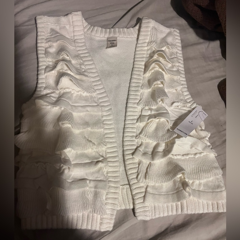 NWT girls vest cardigan